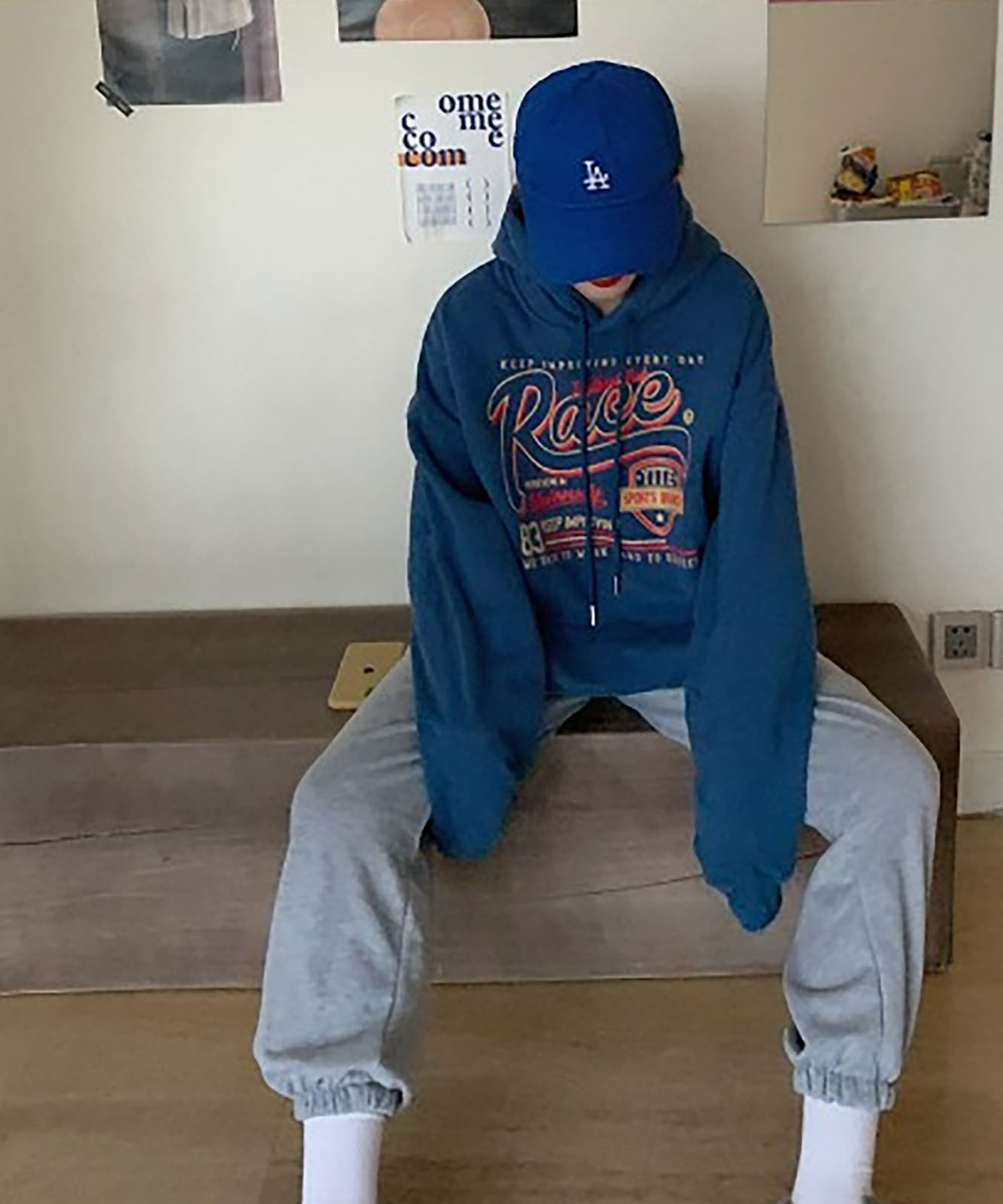 DEVICE select オーバーサイズ ヴィンテージ ストリート カレッジロゴ