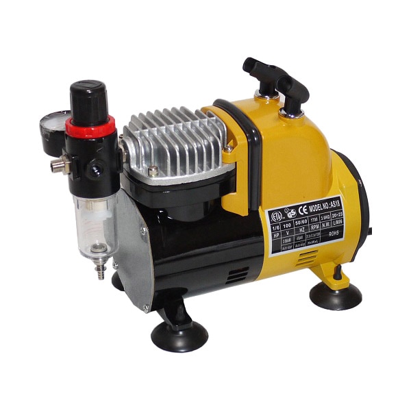 エアブラシコンプレッサー [34522]|激安工具・現場用品の通販【ディス