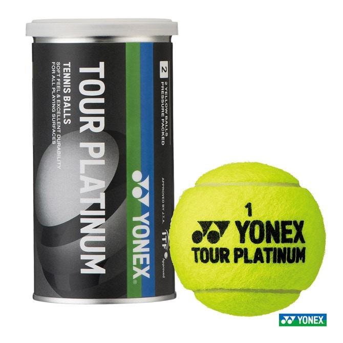 ヨネックス YONEX テニスボール TOUR PLATINUM（ツアープラチナム） 2