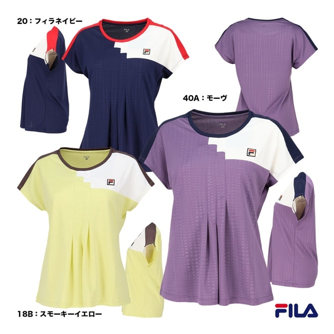 フィラ FILA テニスウェア レディス ゲームシャツ VL2932 | メーカー