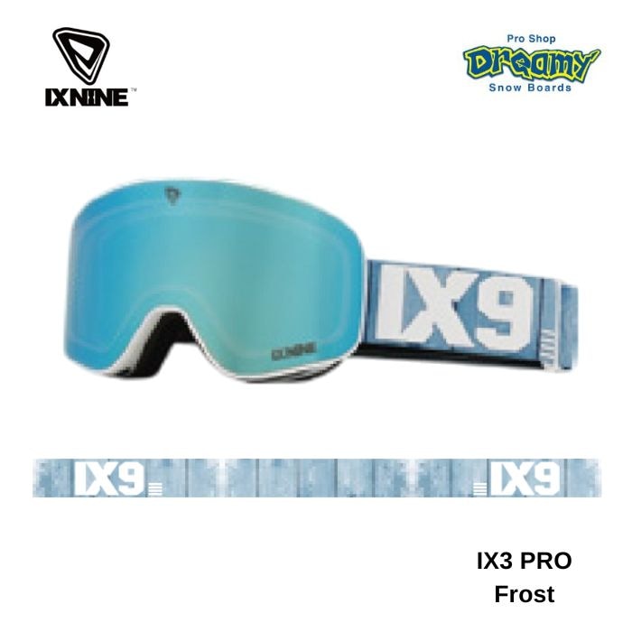 25-26 IX NINE アイエックスナイン IX3 PRO Frost Ice Blue Metalized