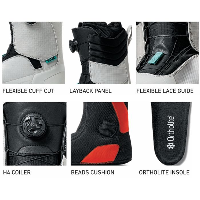 25-26 FLUX フラックス LB-BOA OFFWHITE ソフトフレックス