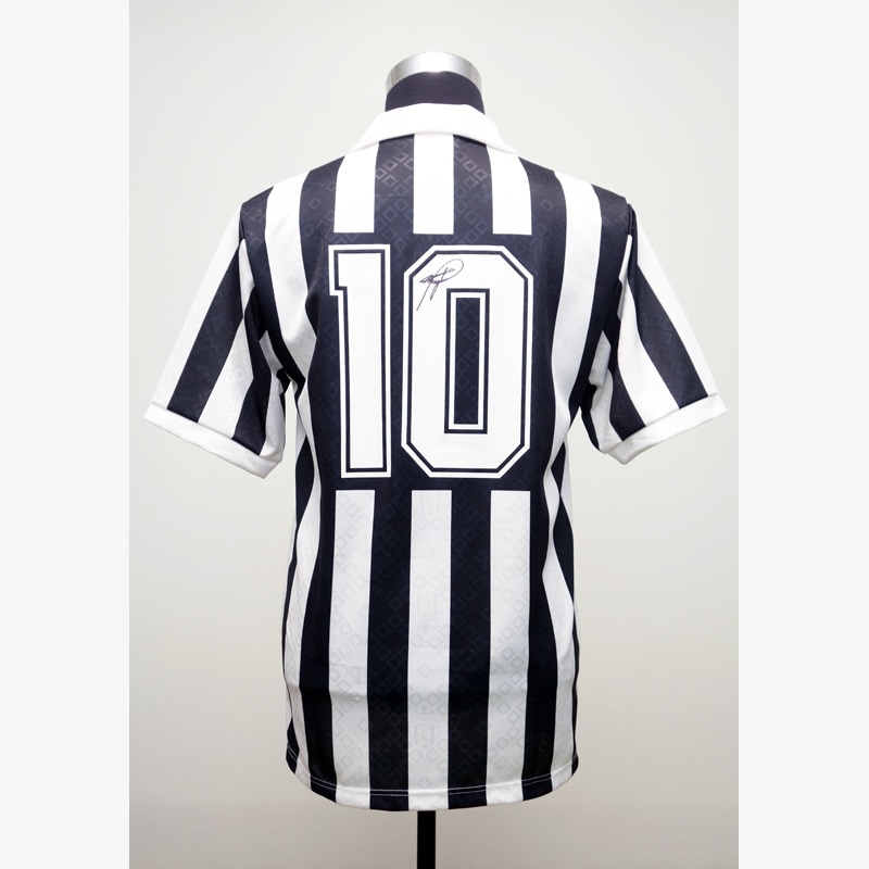 バッジョ直筆サイン入りユベントス90/91ホームユニフォーム