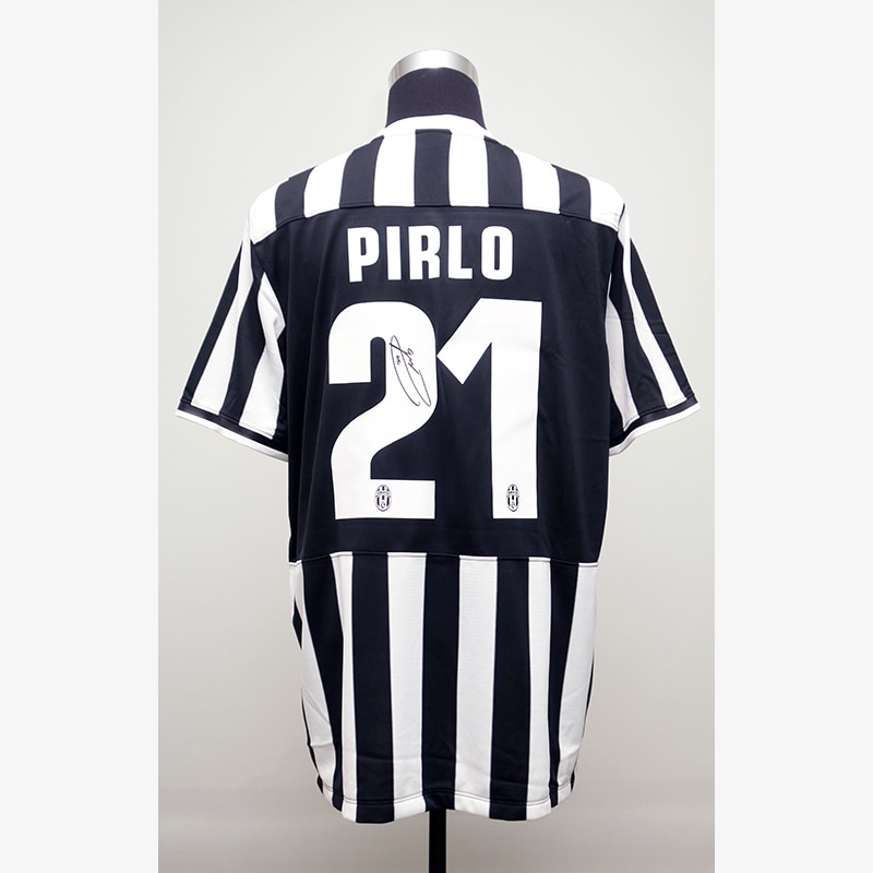 ピルロ直筆サイン入りユベントス13/14ホームユニフォーム | THE DUGOUT
