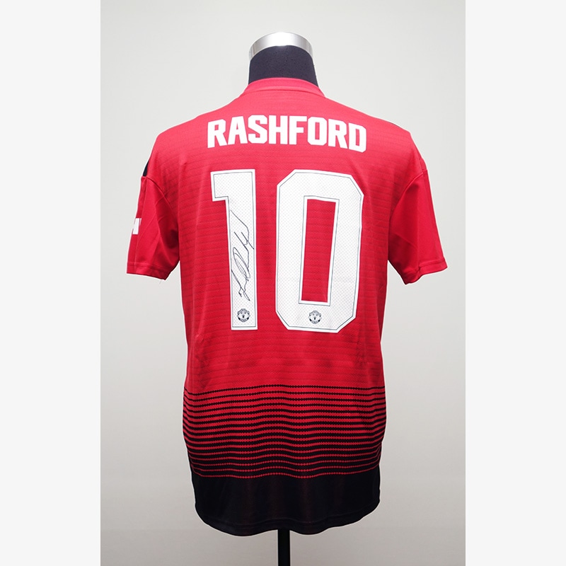 マンチェスターU 直筆サイン入りユニホーム マンチェスターUマルチ直筆