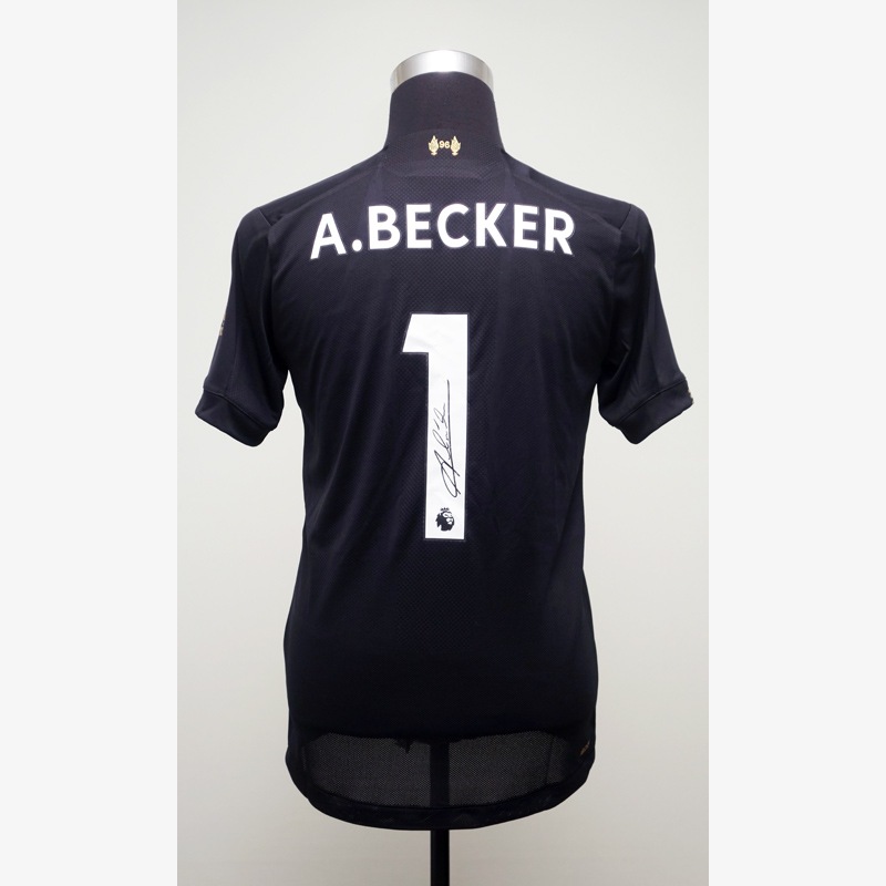 アリソン直筆サイン入りリバプール19/20GKユニフォーム | THE DUGOUT