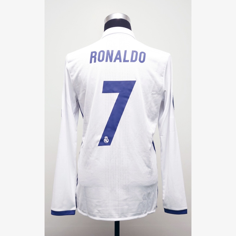 レアル・マドリード 16/17UCL決勝 カーディフロナウド7長袖