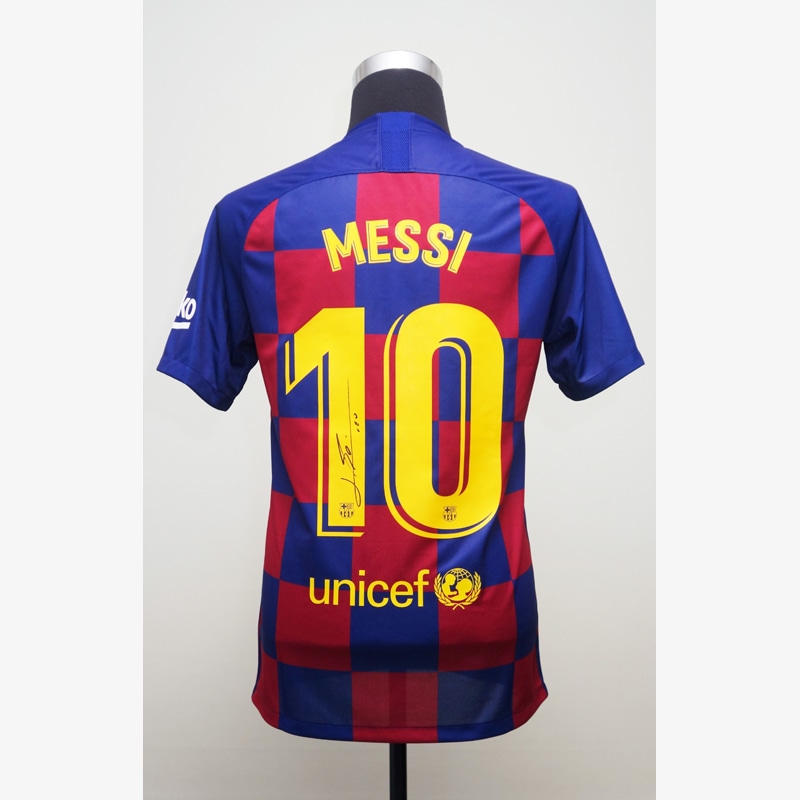 バルセロナサイン入りユニホームビダルアルトゥールラングレ