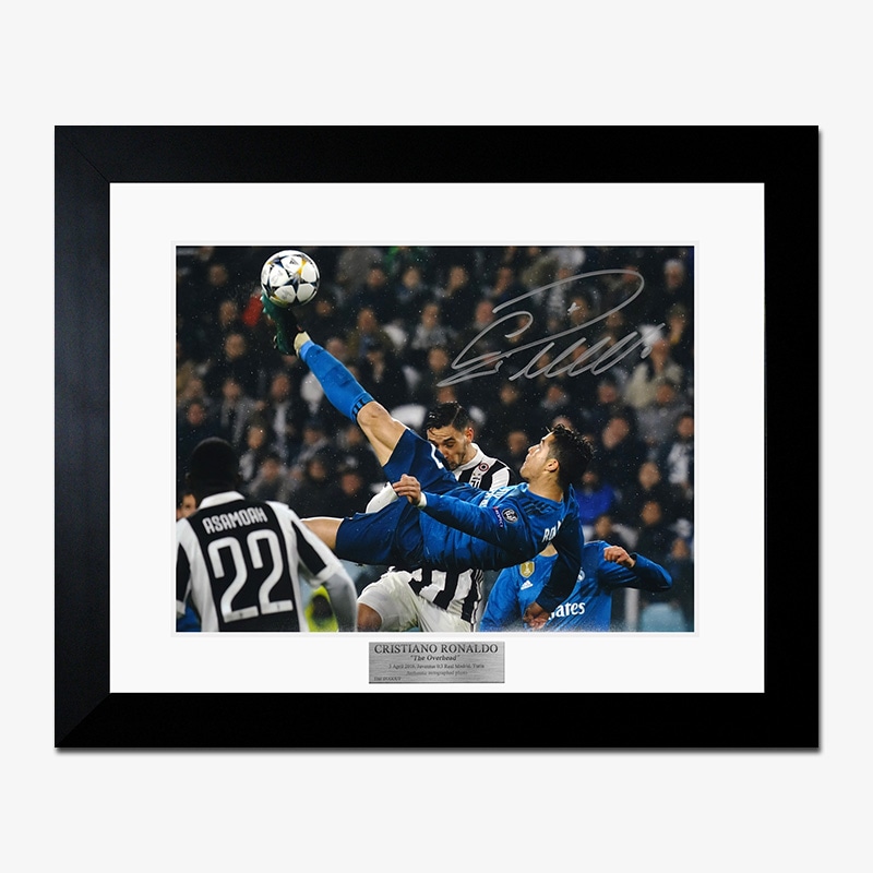 ロナウド直筆サイン入りレアルマドリード17/18フォト特製フレーム