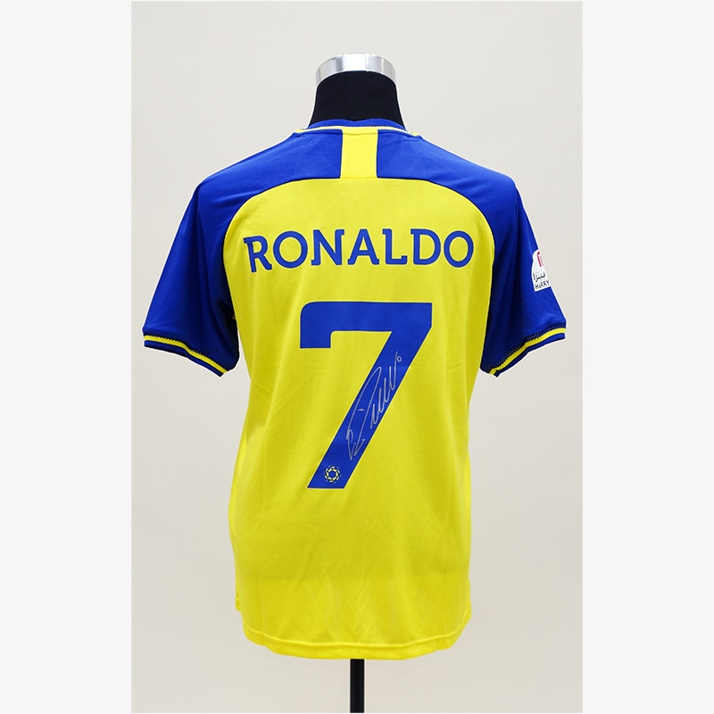 ロナウド直筆サイン入りアルナスル22/23ホームユニフォーム | THE DUGOUT