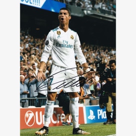 クリスティアーノ・ロナウド直筆サイン入りメモラビリアを販売 - THE