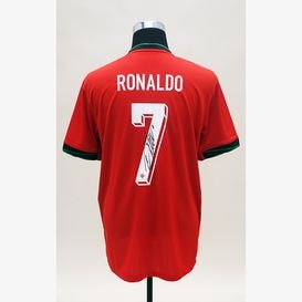 ロナウド直筆サイン入りマンチェスターU21/22ホームユニフォーム | THE