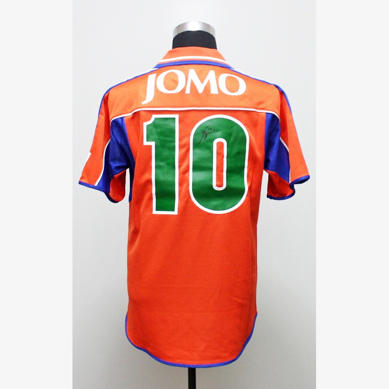 バッジョ直筆サイン入りワールドドリームスJOMOカップ2000ユニフォーム