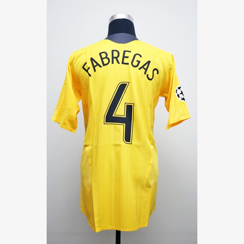 セスク・ファブレガス選手支給アーセナル06/07アウェイユニフォーム