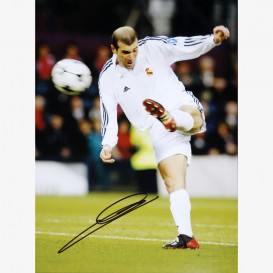 ジダン直筆サイン入りフランス代表2006フォト特製フレーム入り | THE