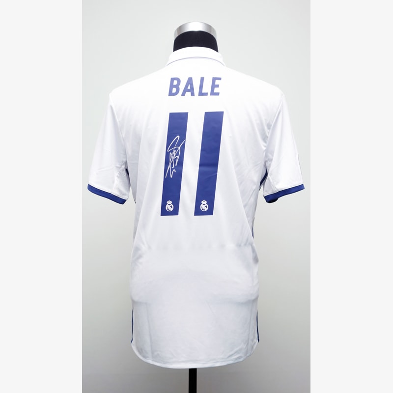 ベイル直筆サイン入りレアルマドリード16/17ホームユニフォーム | THE