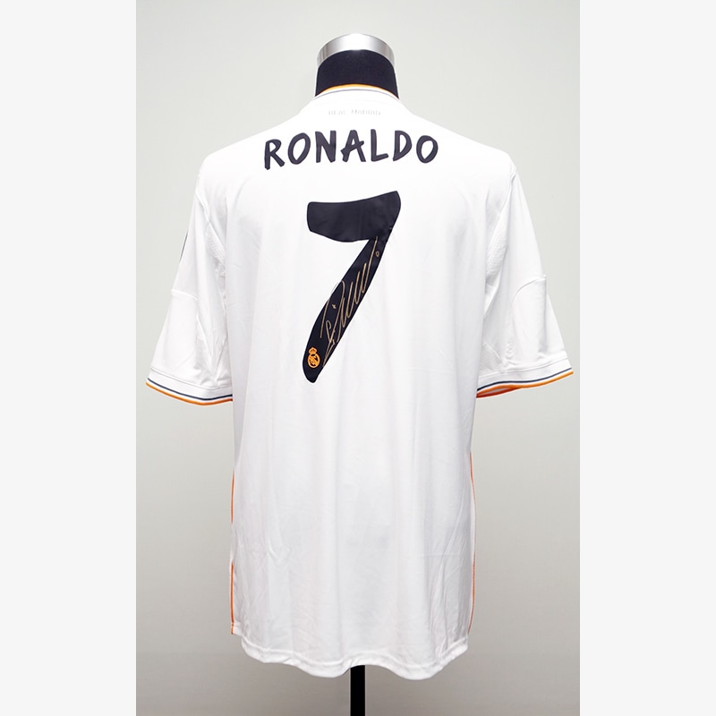 12/13 レアルマドリード #7 ロナウド直筆サイン 選手支給品 12/13