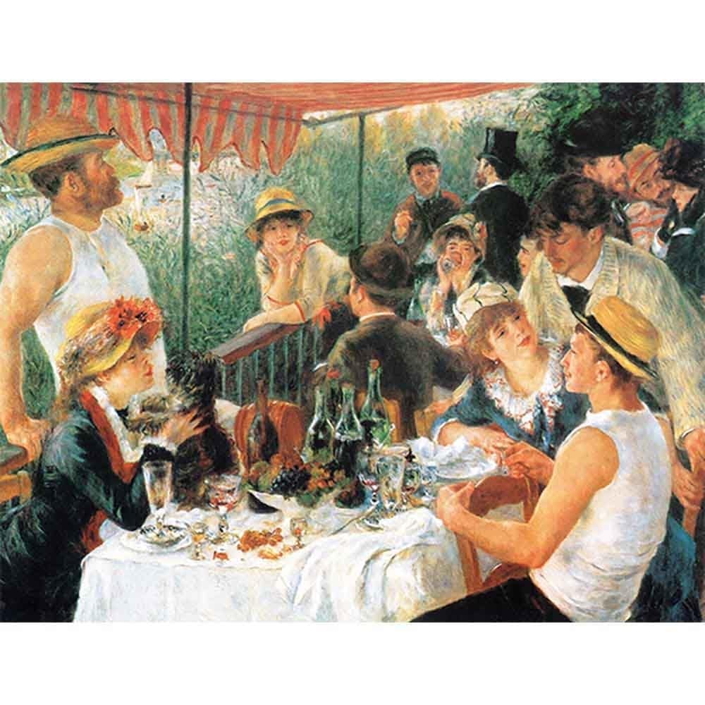 舟遊びをする人々の昼食 【6号】 ピエール＝オーギュスト・ルノワール