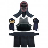 ≪大特価特別販売≫中学生、高校生、一般向け5mm刺剣道防具セット