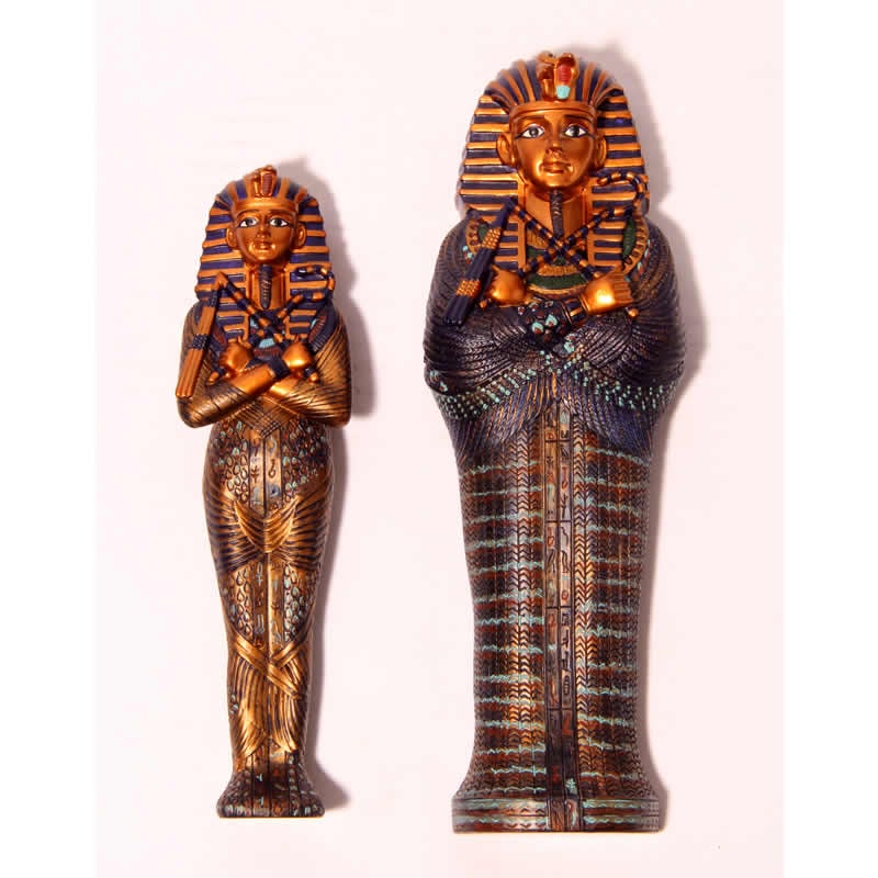 HIS-103 ツタンカーメン王 ミイラ入り人形棺（レプリカ） | すべての