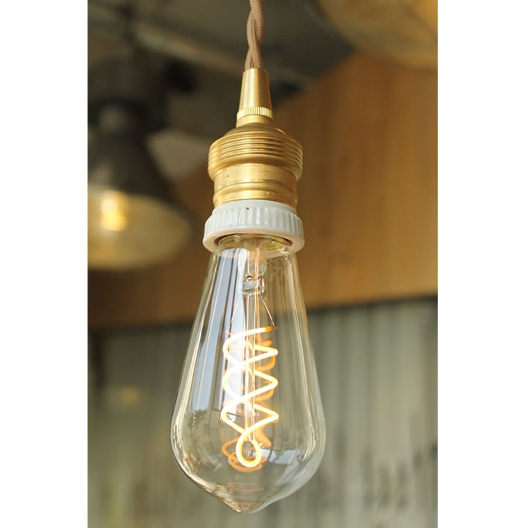 ☆E26レトロ真鍮ペンダントソケット 60cm | 照明器具,ソケット