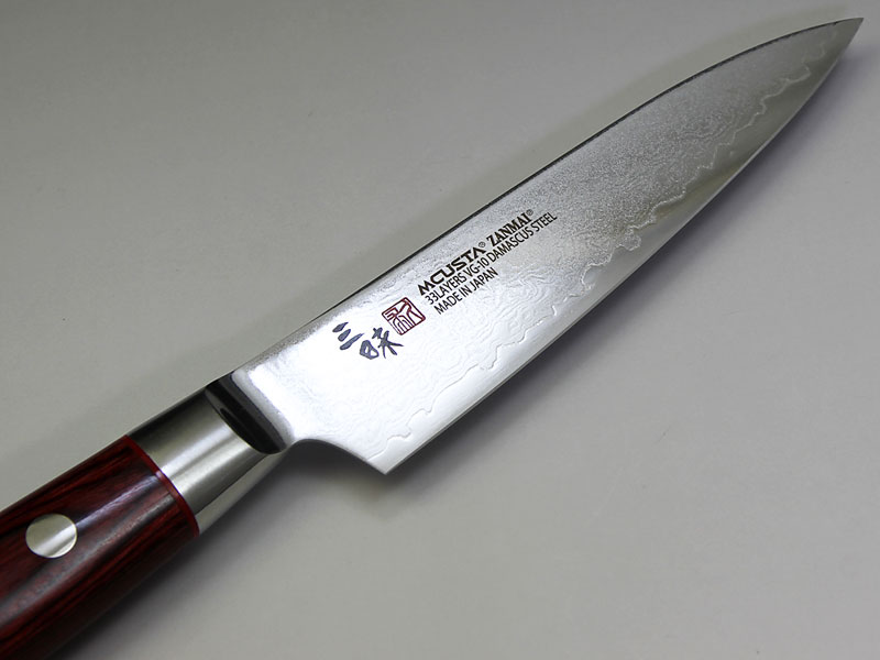 三昧 クラシック プロ ダマスカス 紅蓮 ペティ110