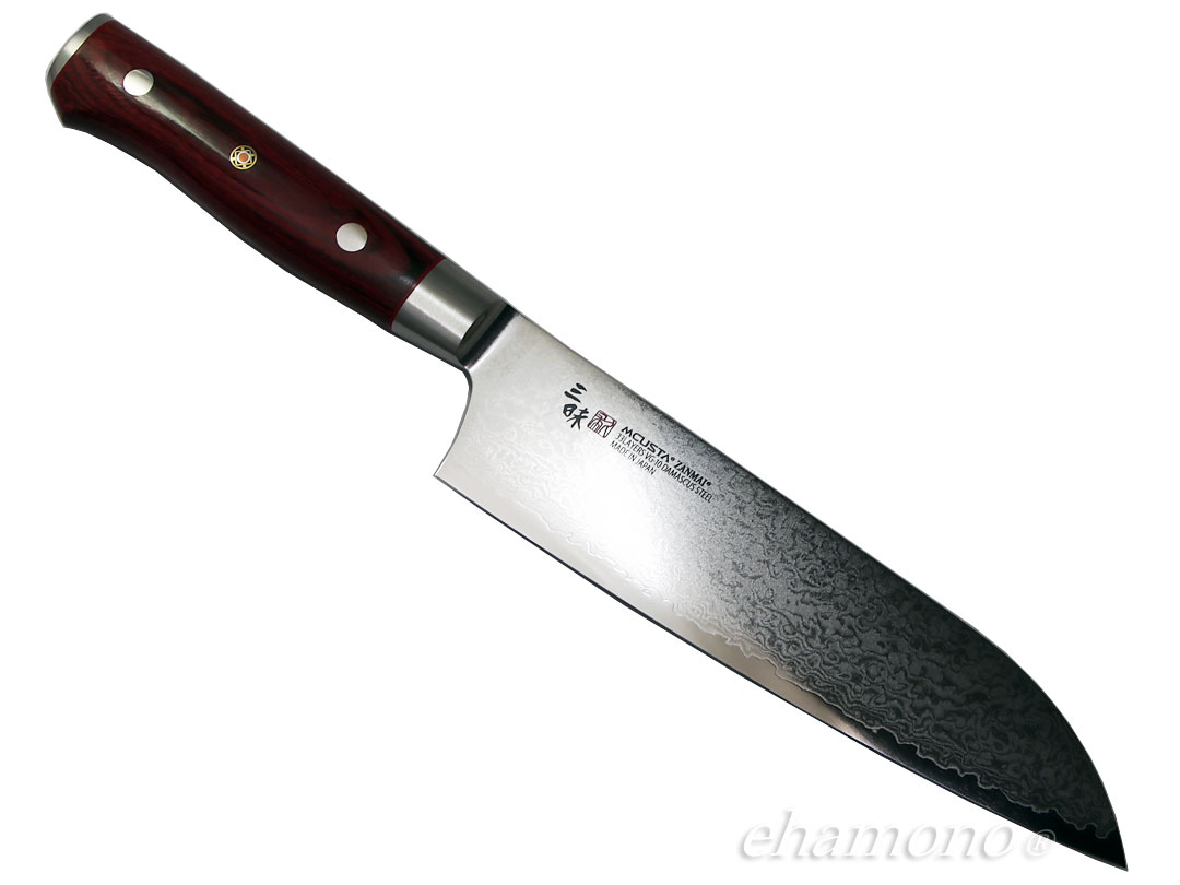 三昧 クラシック プロ ダマスカス 紅蓮 三徳180