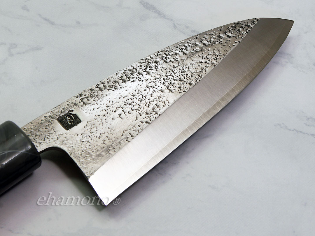 池内刃物 V金10号鍛造包丁【波濤】小出刃105