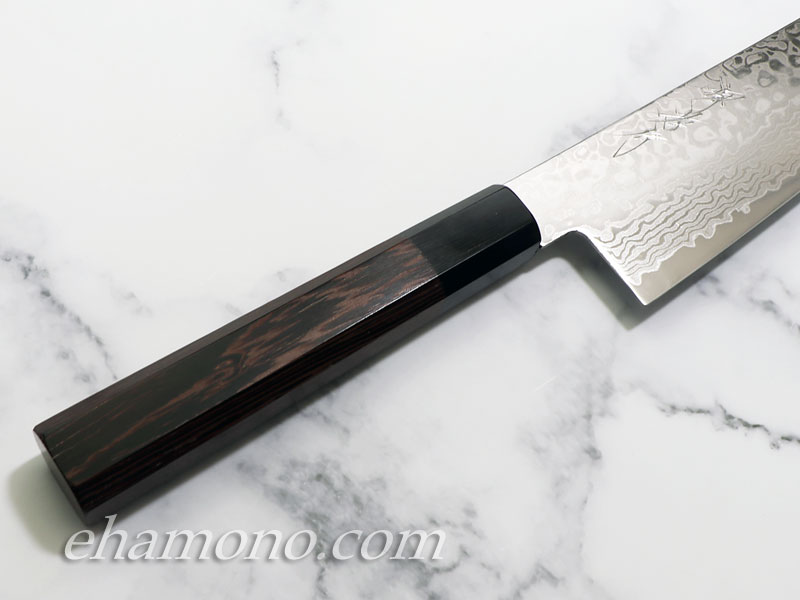 ZA18ダマスカス コバルト鋼【銀河】 和牛刀240