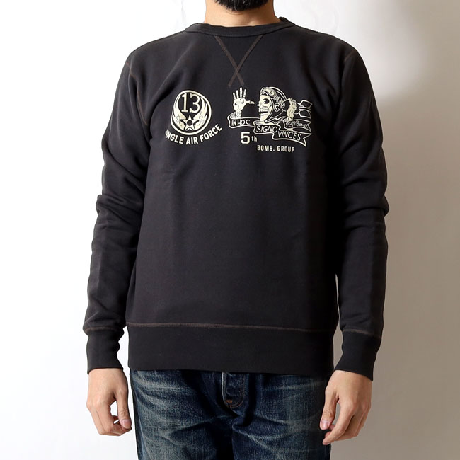 BUZZ RICKSON'S(バズリクソンズ) ミリタリープリントスウェット 5th