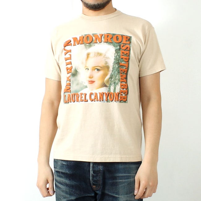TOYS McCOY(トイズマッコイ) マリリンモンロー プリントTシャツ LAUREL