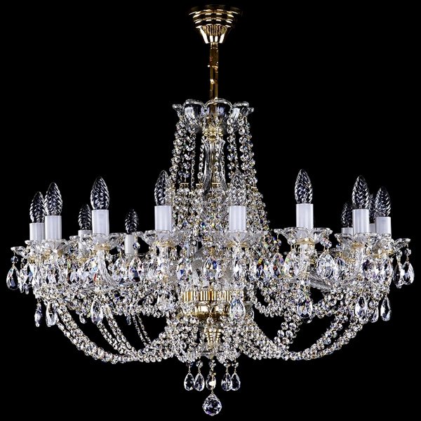 ART GLASS】クリスタルシャンデリア 16灯「GWYNETH」(W850×H670mm