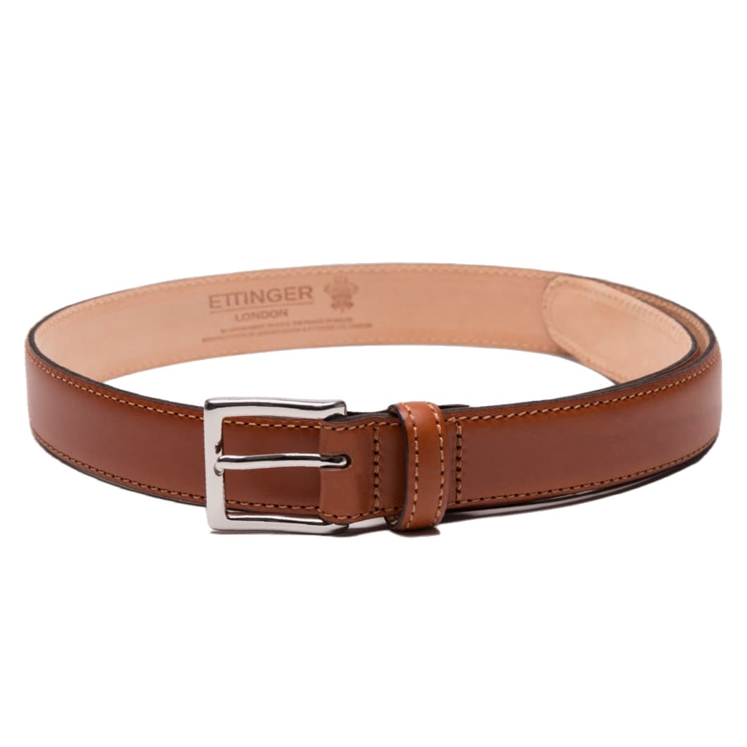 3cmBELTスムースレザー・スクエアバックル | BELTS | ETTINGER LONDON