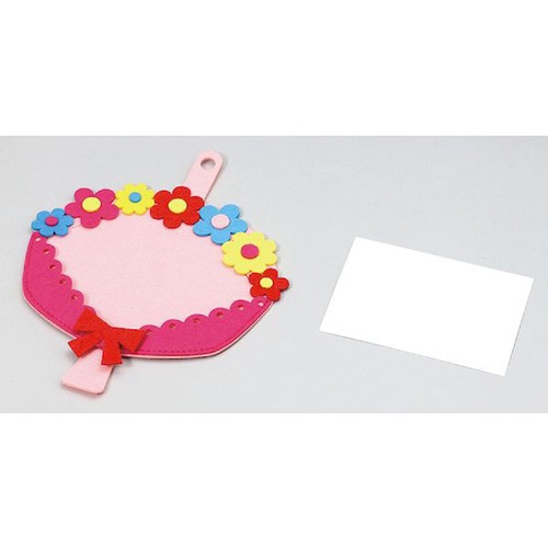 花束フェルトフレームづくり | 6.手作りワークショップ,手作りキット