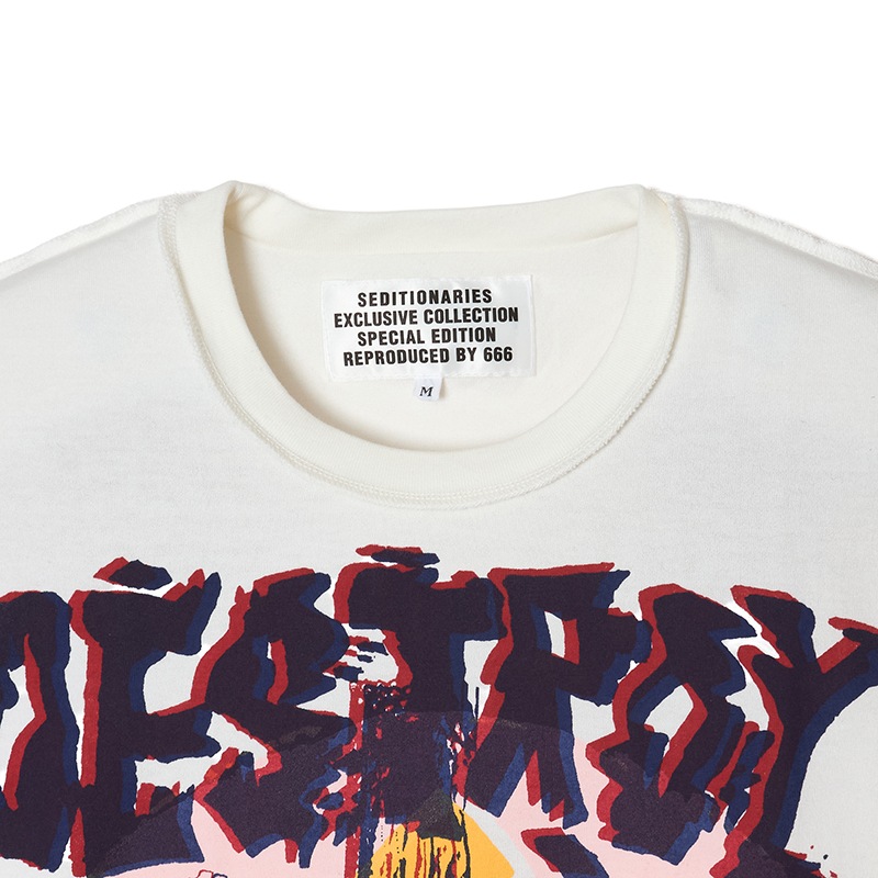 Tシャツ DESTROY(セディショナリーズ)｜『666』パンクロック