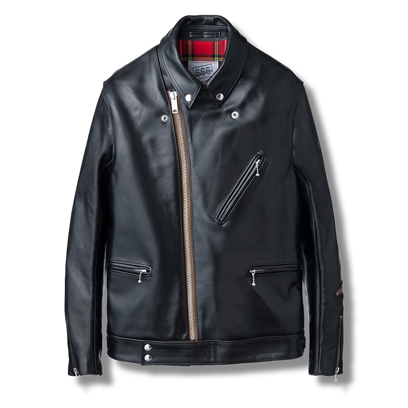 新品】FOXEY NEW YORK ライダースジャケット シングル 38 M JIGGYS