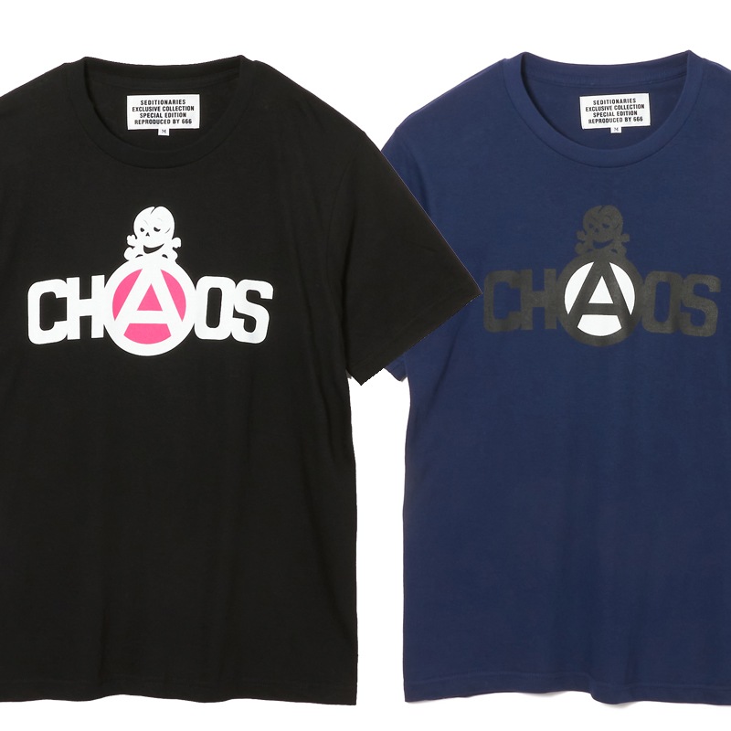 Tシャツ CHAOS(セディショナリーズ)｜『666』パンクロックファッション