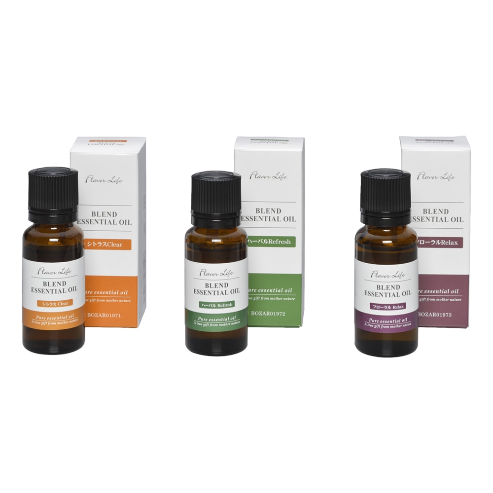ブレンドエッセンシャルオイル】OZONEO対応 ナチュラルブレンド精油