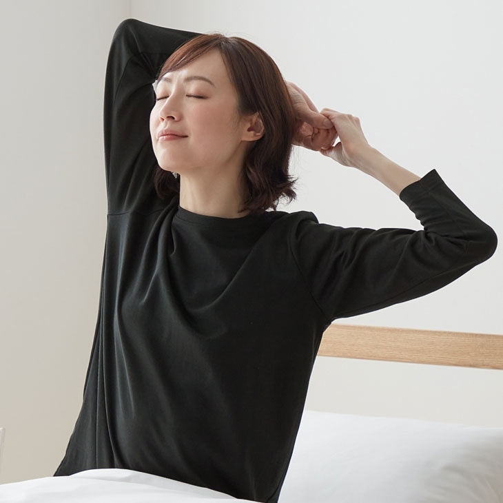 リカバリーウェア レディース 長袖シャツ 一般医療機器｜ファミリー