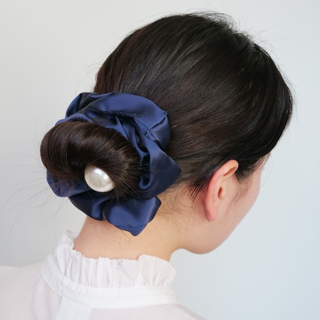 パール スパイラル スクリューピンL (クリーム/ゴールド) | フランス