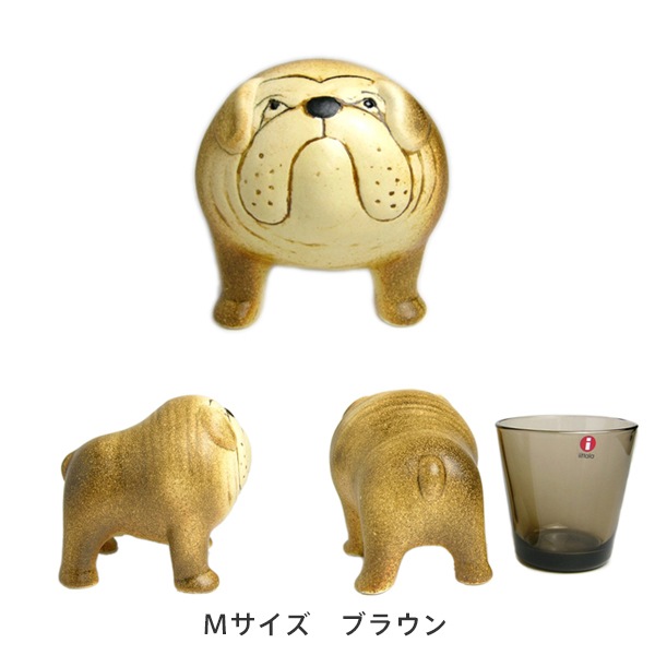 ブルドッグ（リサ・ラーソン／Lisa Larson） フリーデザイン ｜ 北欧