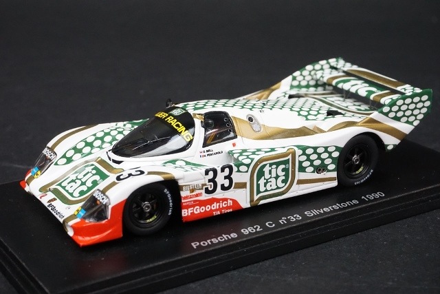 1/43 スパーク MX010 ポルシェ 962 C シルバーストーン 1990 #33