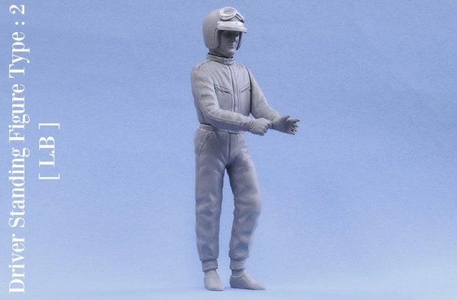 新品 P1079 Model Factory Hiro 1/12 ドライバー フィギュア