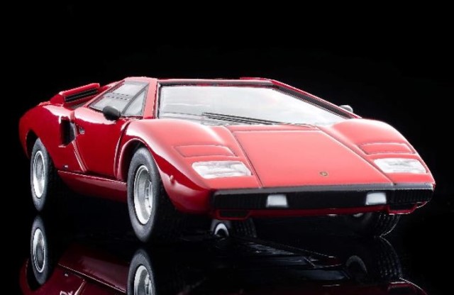 新品 LV-N トミーテック 1/64 ランボルギーニ カウンタック LP400 (赤