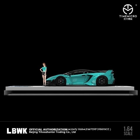 予約 LBWK & TM Time Micro 1/64 ランボルギーニ アヴェンタドール