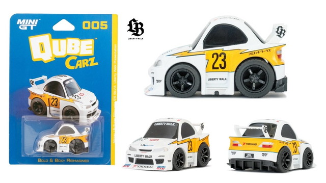 新品 TSM MINI-GT 1/64 Qube Carz Combo Ver.1 ( 6個セット ) ※LBWK