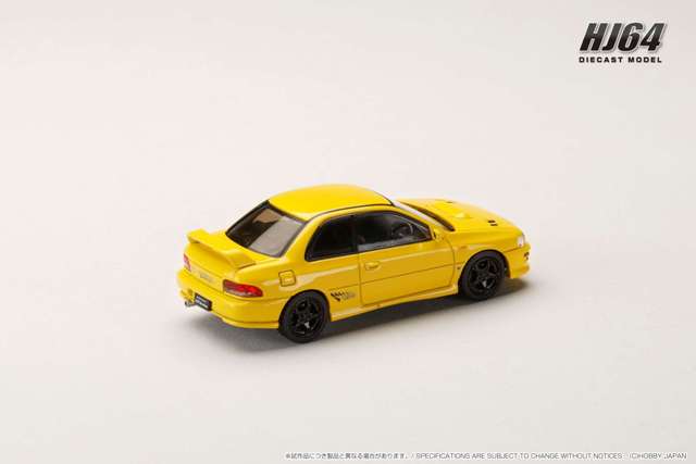 新品 HJ641079AY ホビージャパン 1/64 スバル インプレッサ PURE