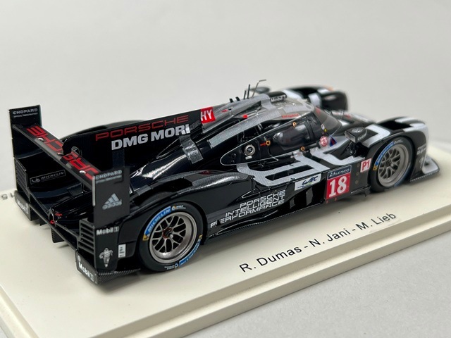1/43 スパーク S4639 ポルシェ 919 ハイブリッド ルマン 2015 #18
