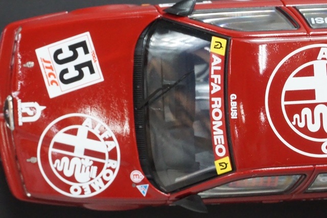 1/43 HPI 8130 アルファロメオ 155 TS シルバーストーン JTCC 1994 #55