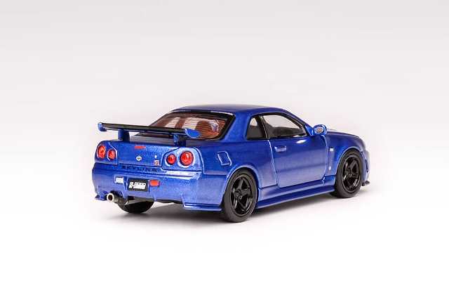 新品 M63416 モーターヘリックス 1/64 NISMO R34 GT-R Z-tune Bayside
